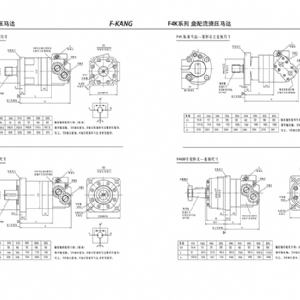 F4K系列擺線液壓馬達