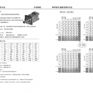 BMT系列擺線(xiàn)液壓馬達(dá)