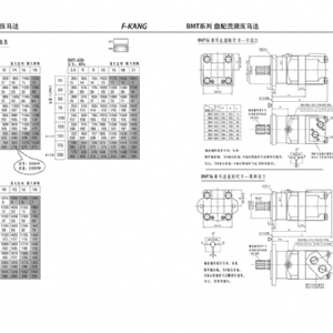 BMT系列擺線(xiàn)液壓馬達(dá)