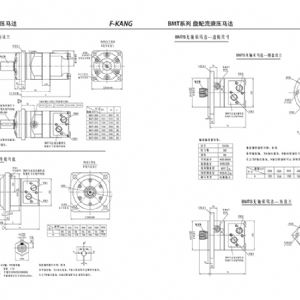 BMT系列擺線(xiàn)液壓馬達(dá)