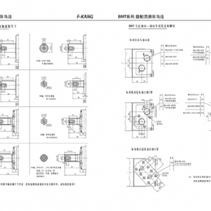 BMT系列擺線(xiàn)液壓馬達(dá)