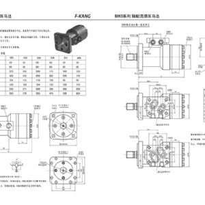 BM3系列擺線液壓馬達(dá)